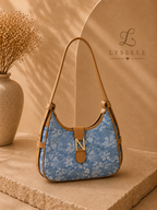 Lyselle Azure Bloom Shoulder Bag
