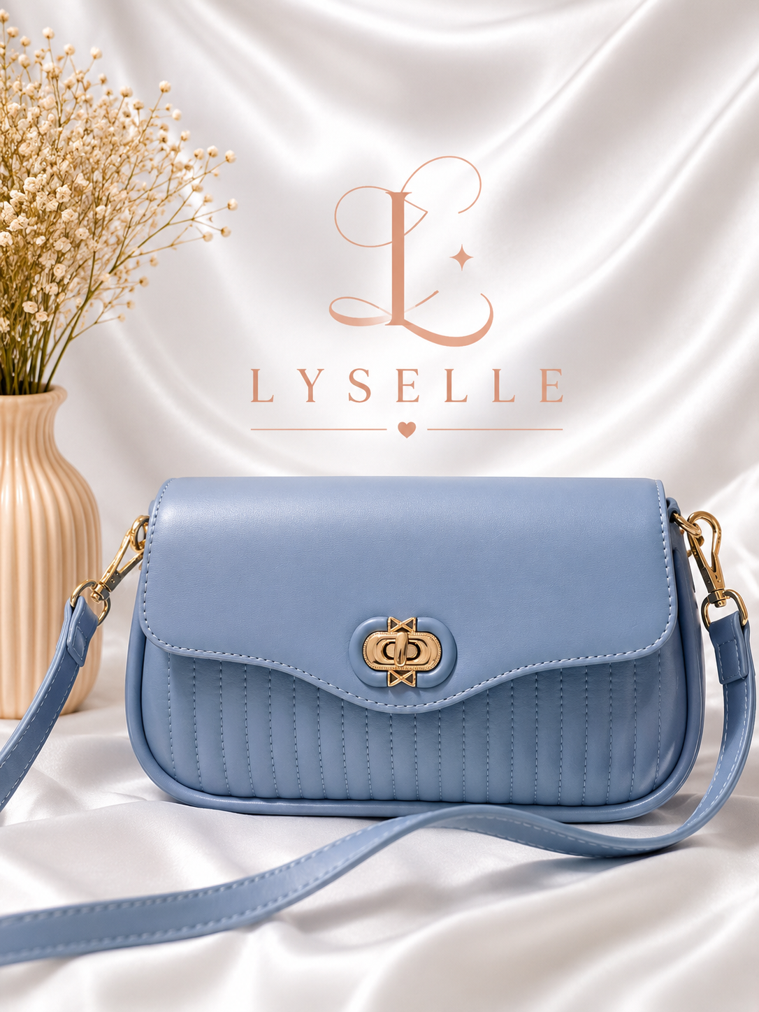 Lyselle Bella Bleu Handbag✨