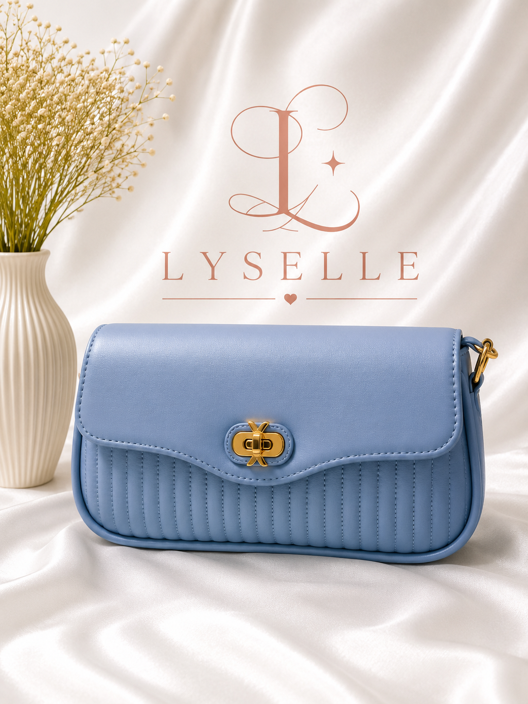 Lyselle Bella Bleu Handbag✨
