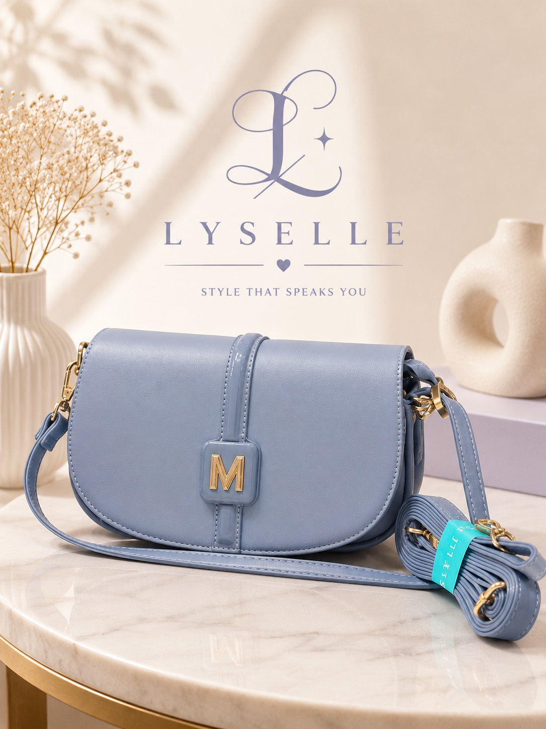 Lyselle Celeste Saddle Sling Bag
