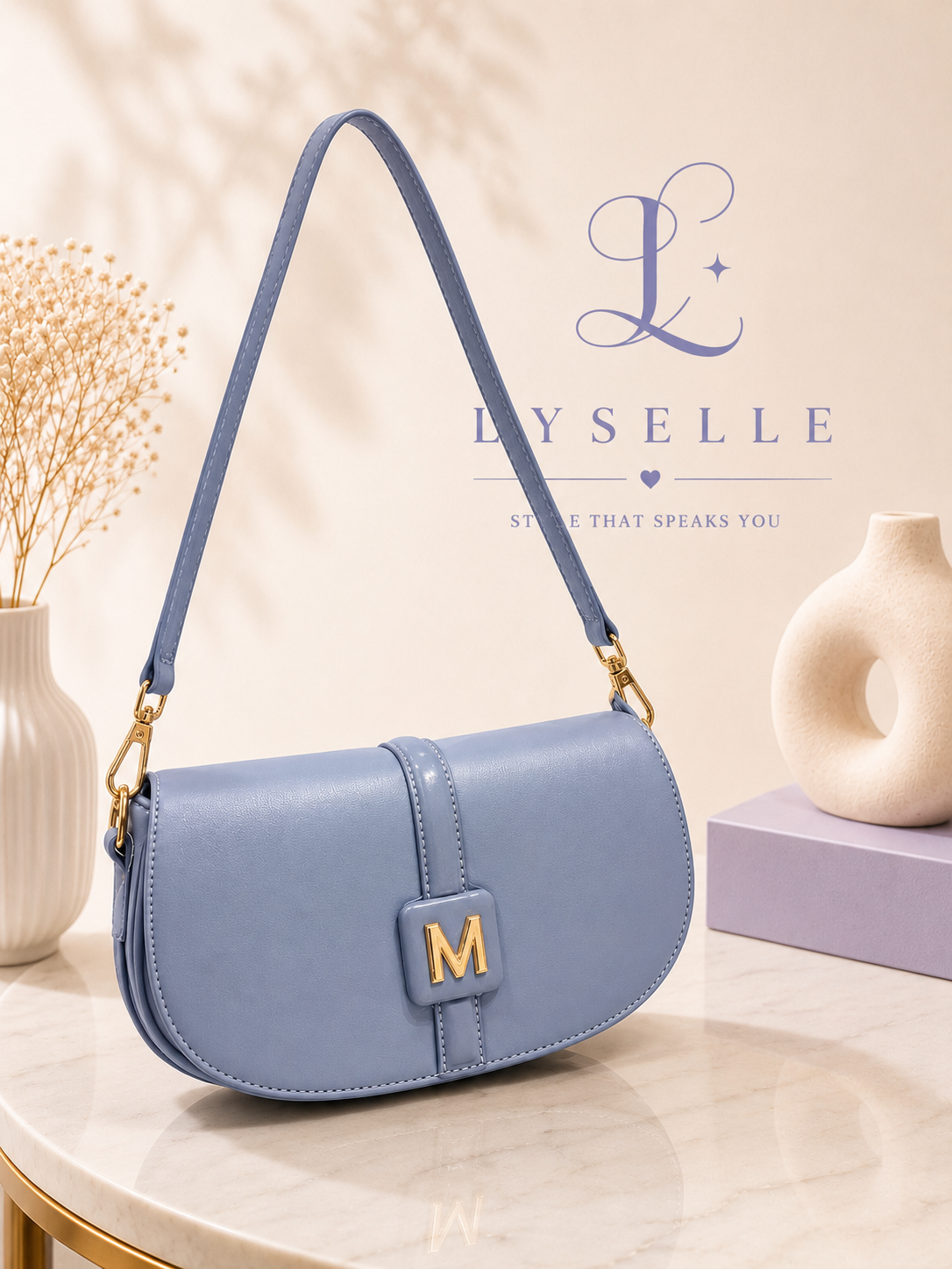 Lyselle Celeste Saddle Sling Bag
